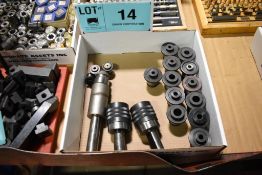 LOT/ QUICK CHANGE COLLETS WITH TOOL HOLDERS