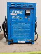EXIDE SSC-18-500Z 36V BATTERY CHARGER WITH 120 INPUT VOLTAGE, SINGLE PHASE, 23A, 350 GREY CONNECTOR,