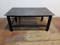 48"X84"X36"H HEAVY DUTY WELDING TABLE [UNIT SHOP-10]