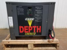 EXIDE D3E2-18-1500 36V BATTERY CHARGER WITH 480/550/600 INPUT VOLTAGE, 3 PHASE, 240A, 350 GREY