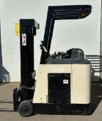 CROWN (2001) RC3020-35 3,500 LB. CAPACITY 36V STAND UP ELECTRIC FORKLIFT WITH 190” MAX. LIFT HEIGHT,