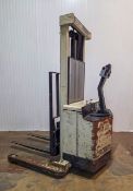 CROWN (1997) 30WTL 3,000 LB. CAPACITY ELECTRIC WALK-BEHIND PALLET STACKER, S/N: 6A153172 [UNIT 4059]