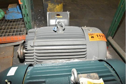 ELECTRIC MOTOR [RIGGING FEES FOR LOT #1111 - $35 USD PLUS APPLICABLE TAXES]