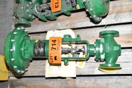 FISHER 1.5" STAINLESS STEEL BALL VALE, S/N N/A [RIGGING FEES FOR LOT #714 - *TBD USD PLUS APPLICABLE