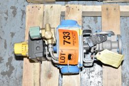 (2016) JAMESBURY 3-WAY ACTUATED RELIEF VALVE WITH POSITIONER, S/N N/A [RIGGING FEES FOR LOT #