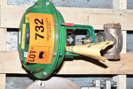 BAUMANN MODEL 24548 2" BRONZE BALL VALVE, S/N F004463894 [RIGGING FEES FOR LOT #732 - *TBD USD