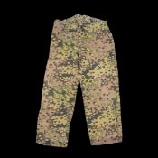Rare WWII Nazi German Waffen-SS M43 Drill Pants in Oakleaf "A" Camouflage material.
