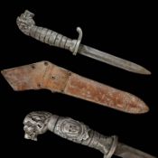 German Presentation or Souvenir Knife in the Style of Third Reich Daggers, 20th Century.