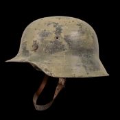 WWII Nazi German M42 Combat Helmet.