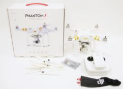 Dji ' Phantom 3 Professional ' drone, with 3-axis stabilised camera and 4k HD video recording, boxed