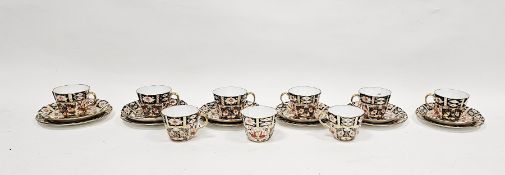 Royal Crown Derby Imari pattern composite part tea service, 20th century, pattern no.2451, various