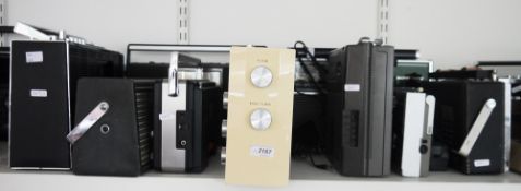 Assorted vintage and other transistor radios including Grundig Yacht Boy 1100, Dynatron Jewel,