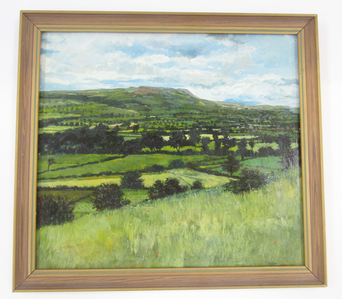 21st Century British School Oil on panel Landscape, The Shawl, Leyburn, North Yorkshire, - Image 2 of 4