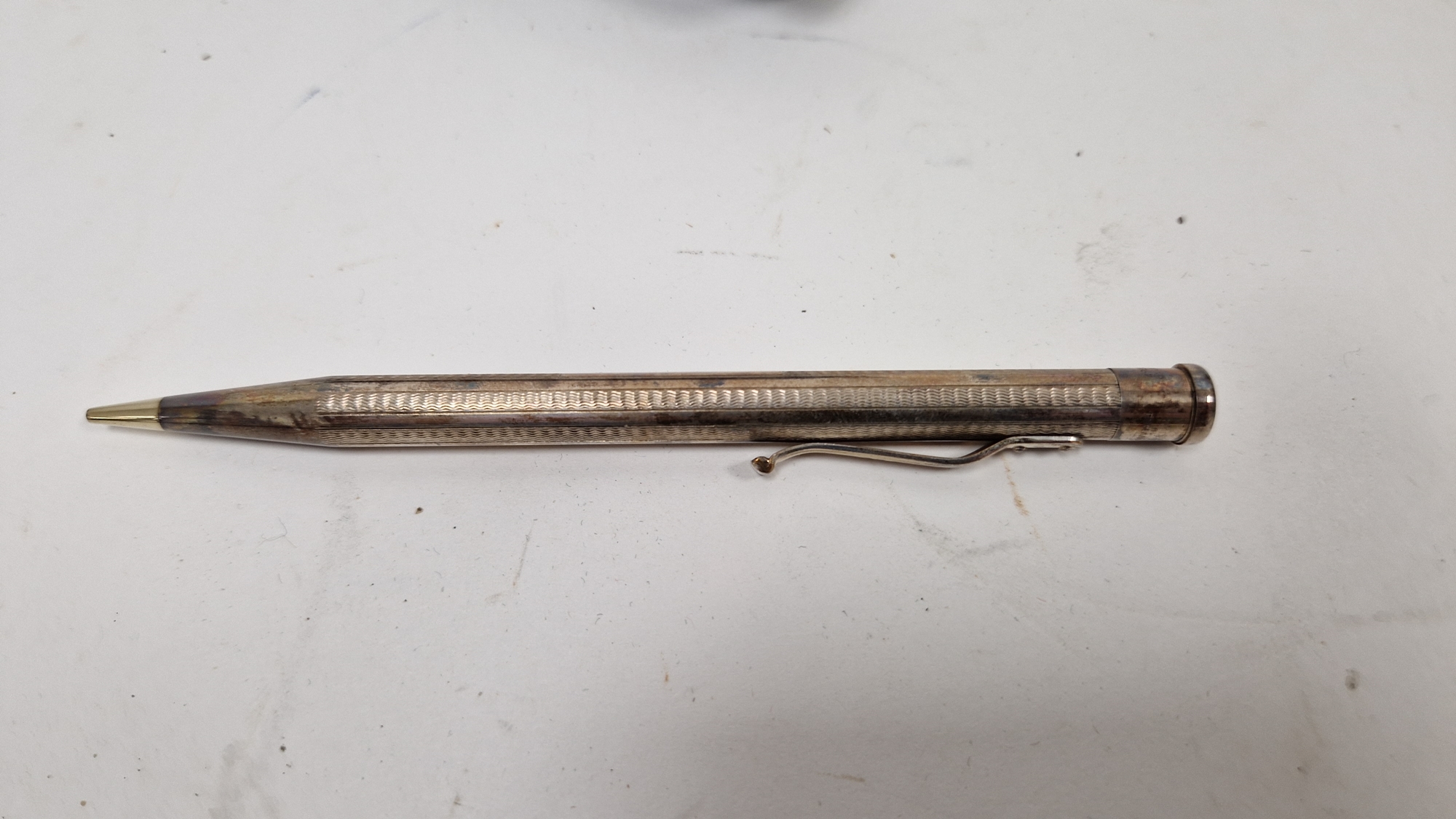 Cased Yard-o-Led silver cased propelling pencil, London 1964, together with another Yard-o-Led - Image 2 of 19