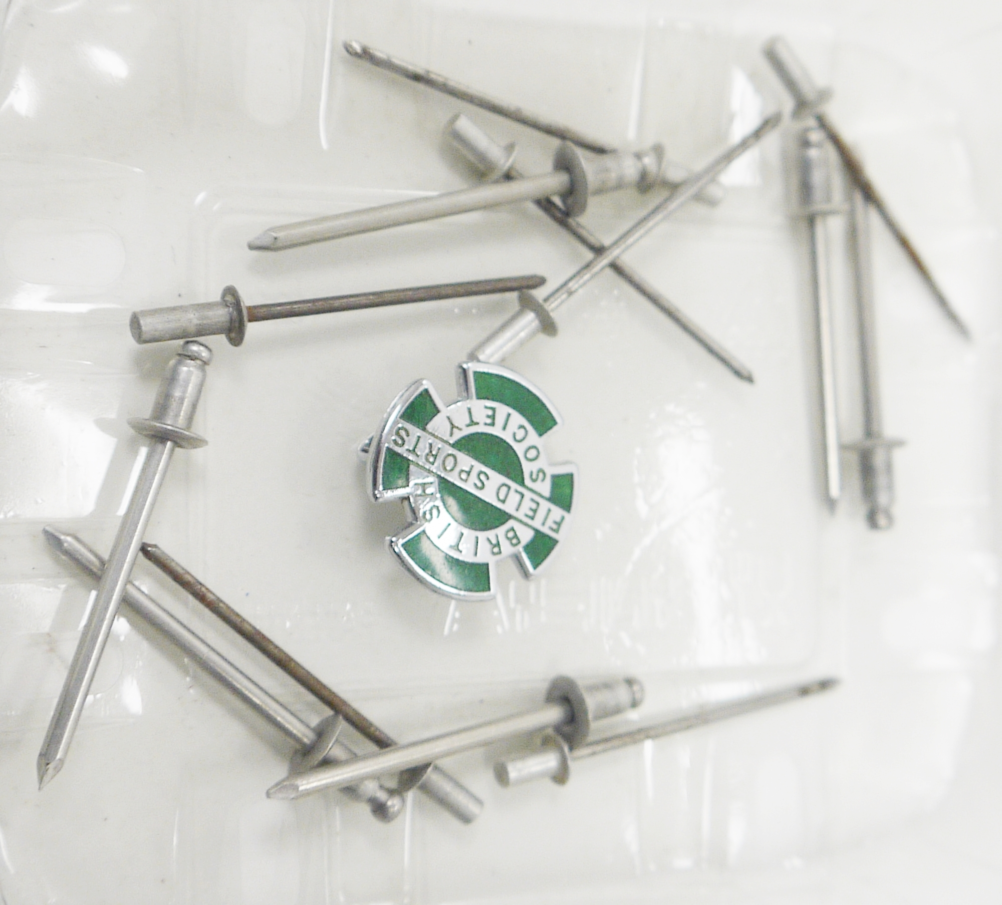 Early 20th century wooden and brass mounted cue tipper with rasp, 17cm long together with 1797 - Image 2 of 2