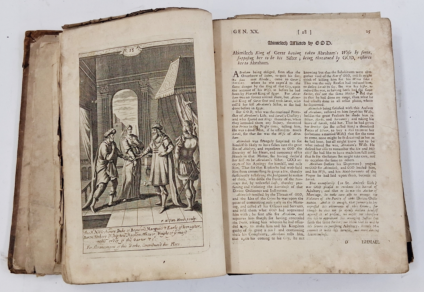 Monsieur de Royaumont "The History of the Old and New Testament , extracted out of the Sacred - Image 10 of 12
