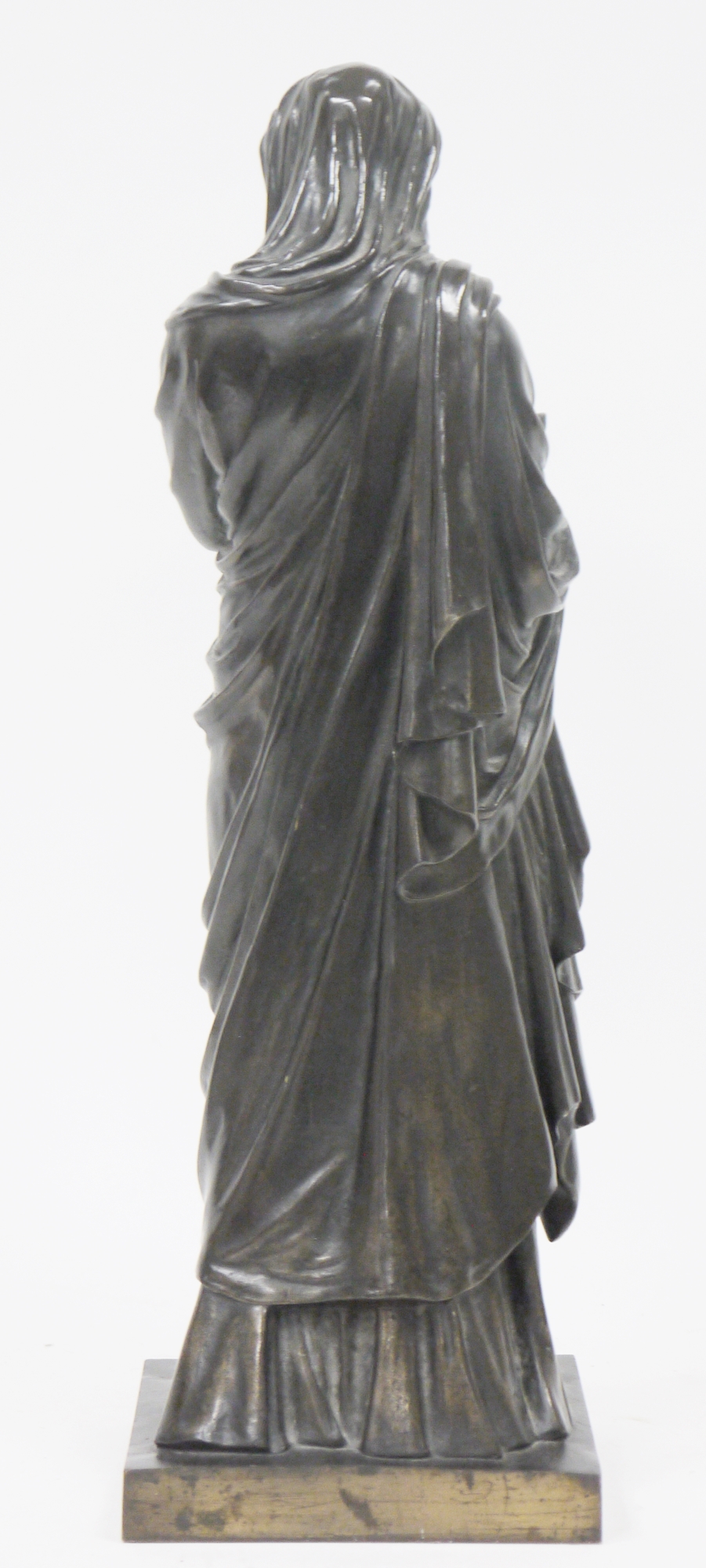 After Jacques-Leonard Maillet (1823-1894), bronze figure of Agrippina carrying  the ashes of - Image 2 of 3