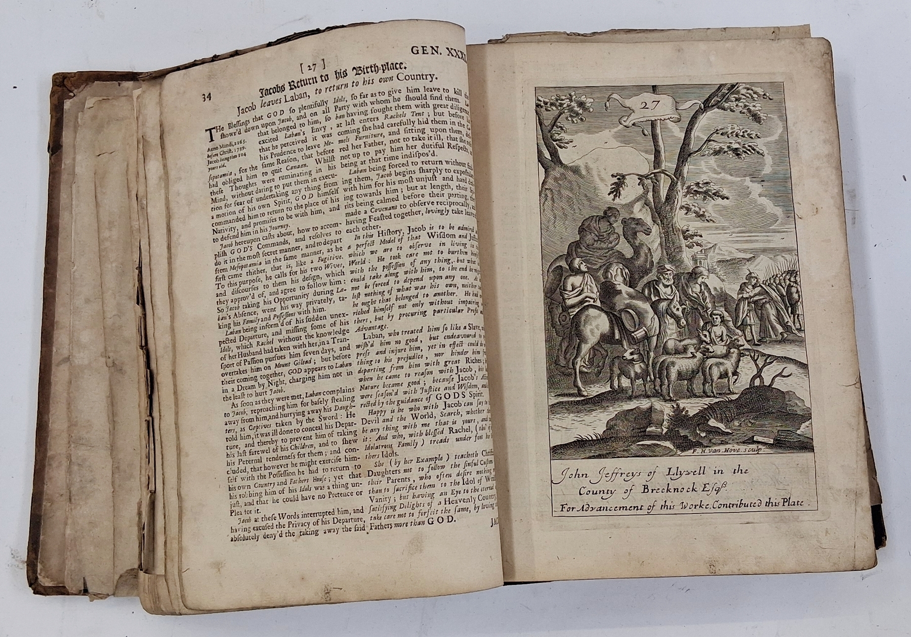 Monsieur de Royaumont "The History of the Old and New Testament , extracted out of the Sacred - Image 11 of 12