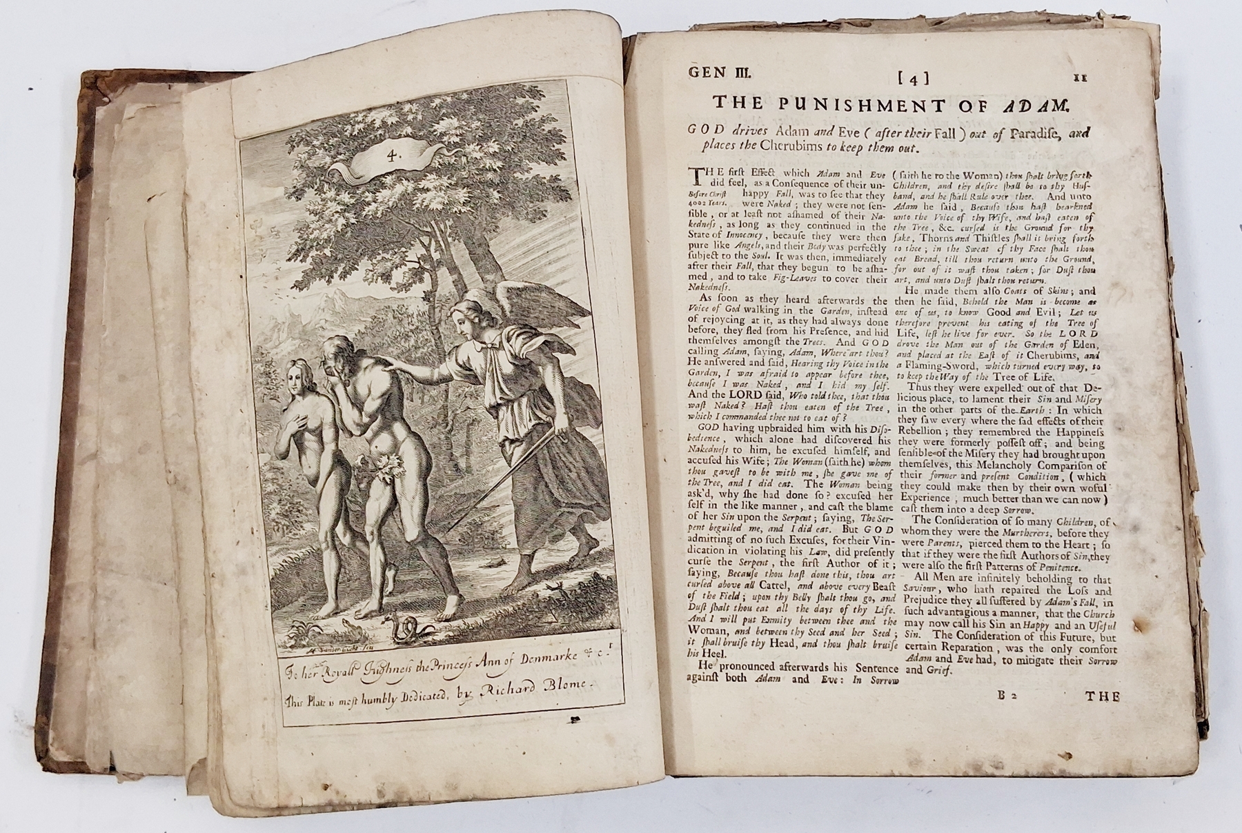 Monsieur de Royaumont "The History of the Old and New Testament , extracted out of the Sacred - Image 9 of 12