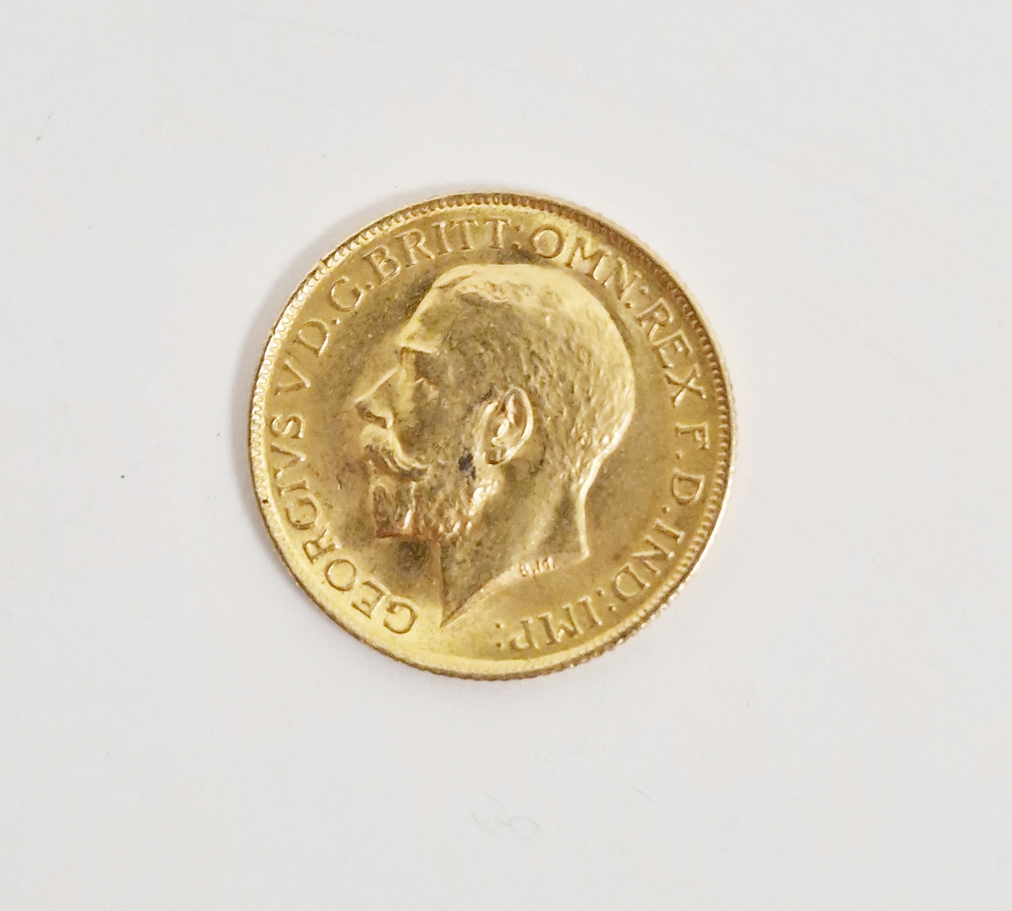 George V 1911 gold sovereign
