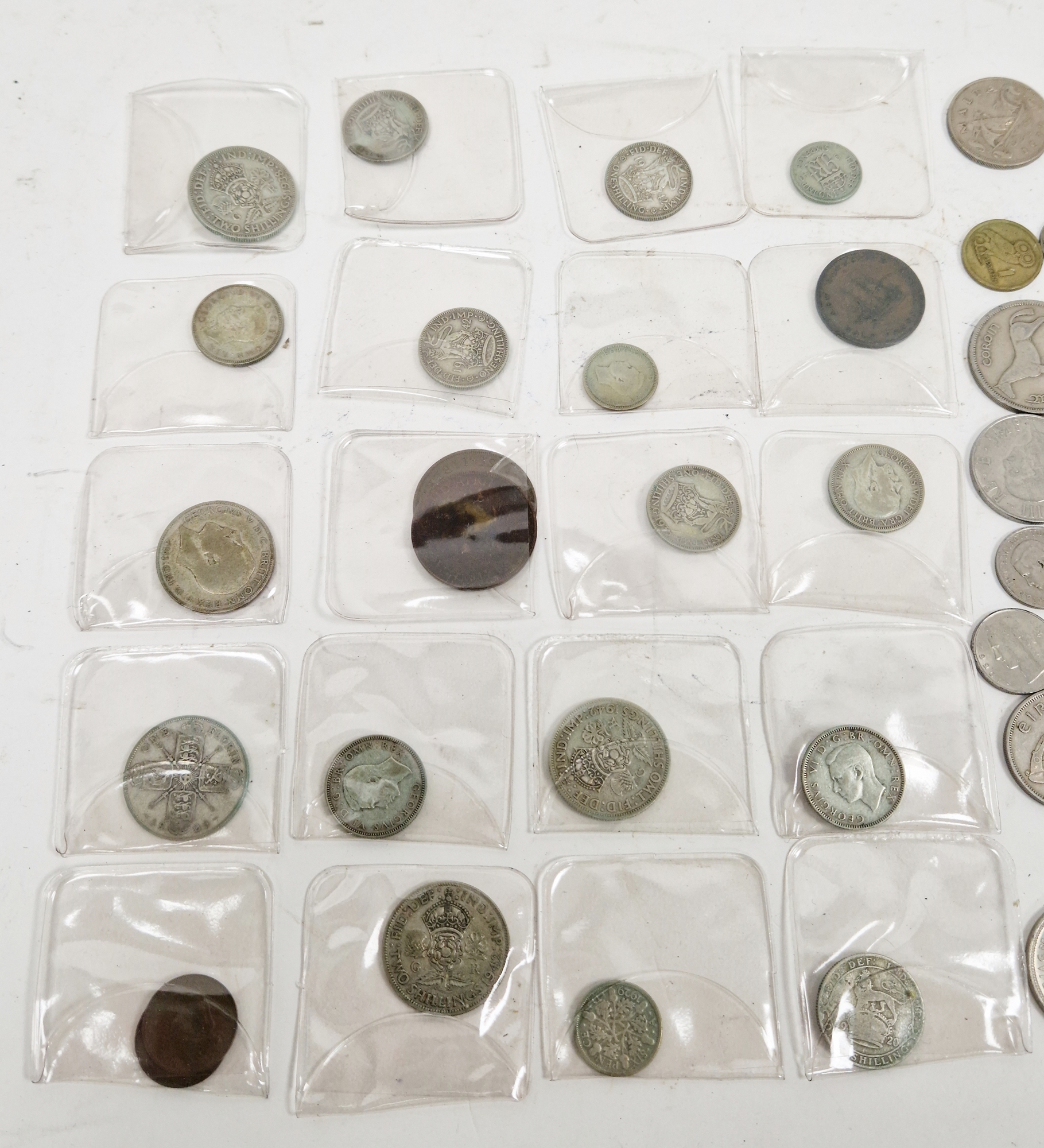 Quantity of assorted British and other silver and mixed coinage - Image 2 of 3
