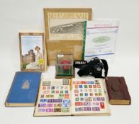 A commemorative signed red leather cricket ball, signed by A. Giles, M.J. Hoggard & M.J. Clarke at