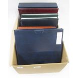 Quantity of PHQ postcards and various other postcards held within eight albums, PHQ cards dating