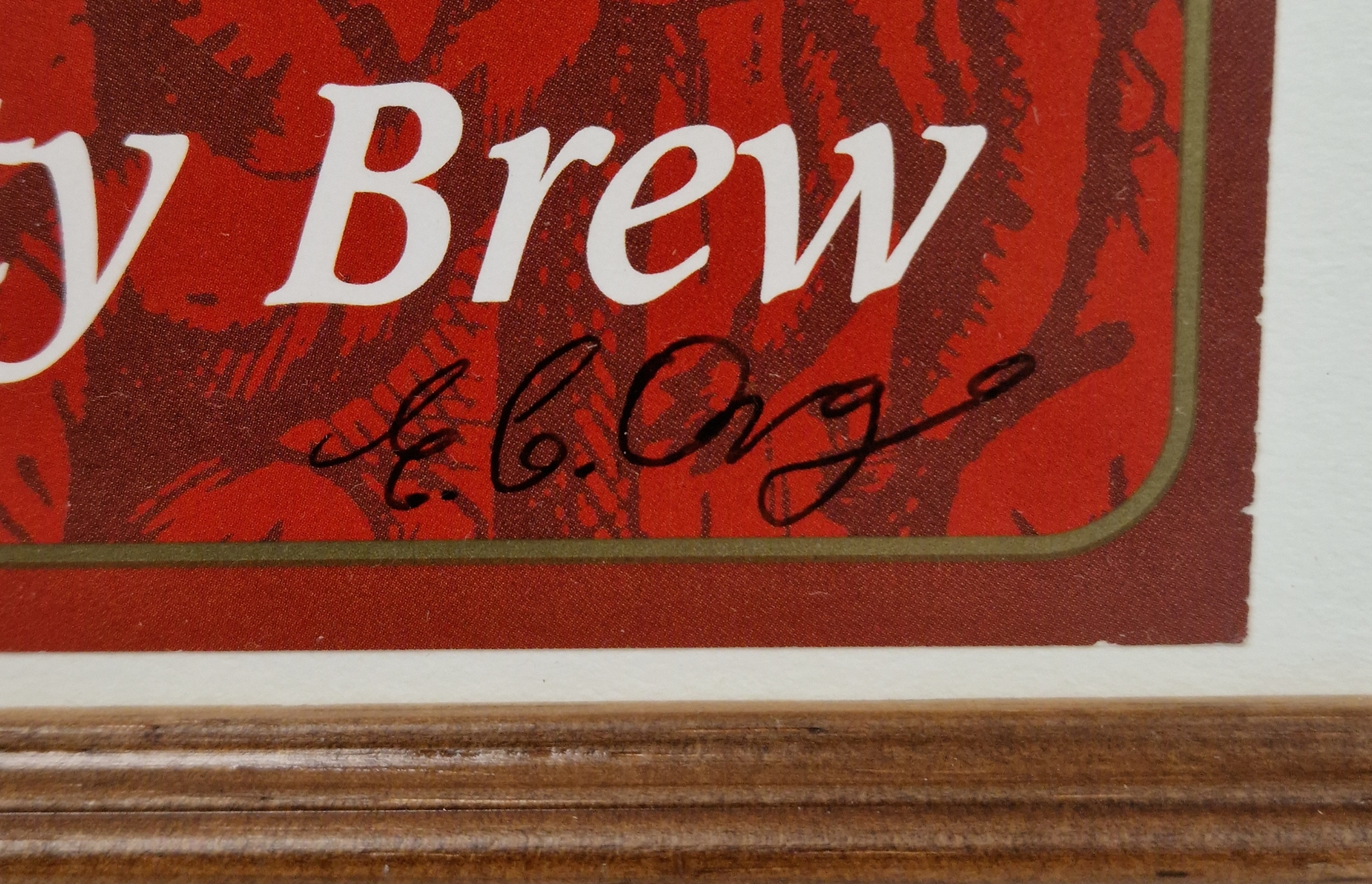 After Ed Org (b.1955) Three signed Wychwood Brewery posters for 'Old Devil', Wychwood 2000AD - Image 4 of 6