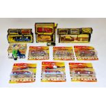 Quantity of boxed diecast models to include Corgi Toys 416 Buick Century Police, 426 Booking Office,