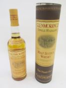 Glenmorangie 10yo single Highland malt Scotch whisky, distillery Coy, Taim, Ross-shire, 70cl, 40%