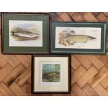 Three Pike Prints