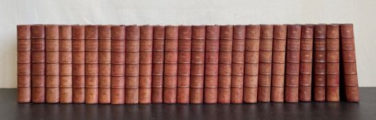 A complete set of twenty-five Centenary Edition 'Waverley Novels' by Sir Walter Scott with