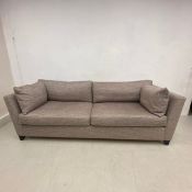 A contemporary Kingcombe large two seater sofa. L.237 D.97cm
