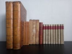 A collection of books by Victor Hugo to include two morocco bound copies of 'Les Miserables', two