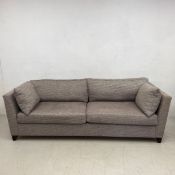 A contemporary Kingcombe large two seater sofa. L.237 D.97cm