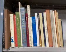 A mixed collection of twenty-four art and other reference books to include Rembrandt, Constable