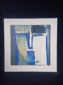 Luigi Benzoni (b.1956), acrylic on canvas, portrait study, signed and dated to the reverse.