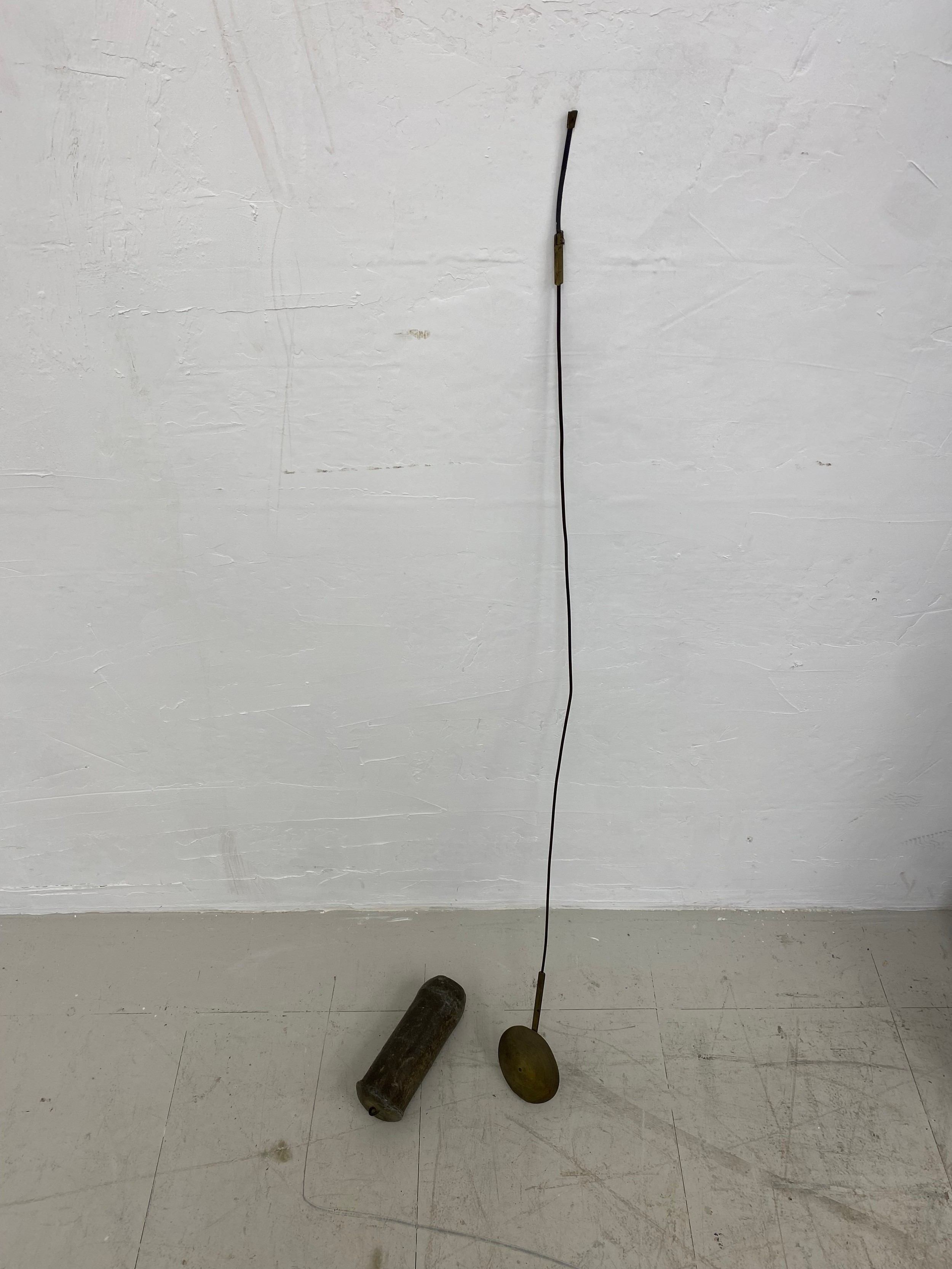 A Georgian oak longcase clock, John Frost Chichester with engraved square brass dial and 30 hour - Image 4 of 5