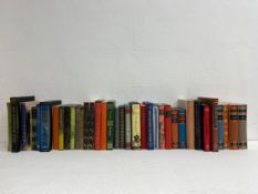 Folio Society: A miscellaneous collection to include Defoe, Trollope and Henry James. (Low cost in-