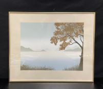Leslie Carlton (b.1942), a contemporary limited edition screen print titled 'Autumn', signed to