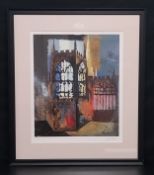 John Piper (1903-1992), a contemporary limited edition screenprint after the original 1940s painting