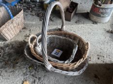 3 X BASKETS