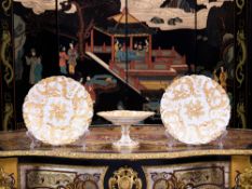 MEISSEN LEUTERITZ: THREE EARLY 20TH CENTURY PORCELAIN DISHES