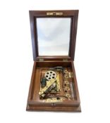 A RARE EARLY 20TH CENTURY PUL-SYN-ETIC ELECTRIC IMPULSE CLOCK NO. 30 C. 1923