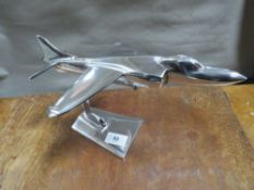 **A model Harrier jet**