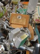 A selection of assorted sporting trophy's and shields