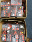 Four boxes of gaming headsets