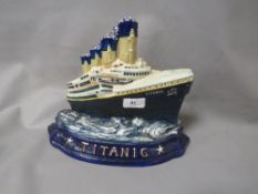 **A Titanic doorstop**