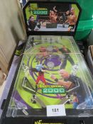 Rare boxed WWF Wrestlemania 2000 electronic pinball game