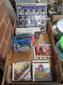 Beatles interest - to include three boxed diecast vehicles, a set of 'Studio Albums' on CD and a